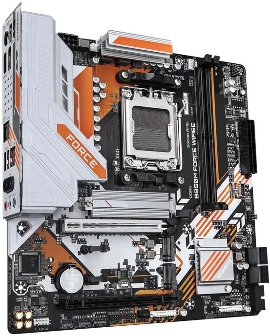 Материнская плата AM5 GIGABYTE B850M FORCE WIFI6E 1.2 (Orange)