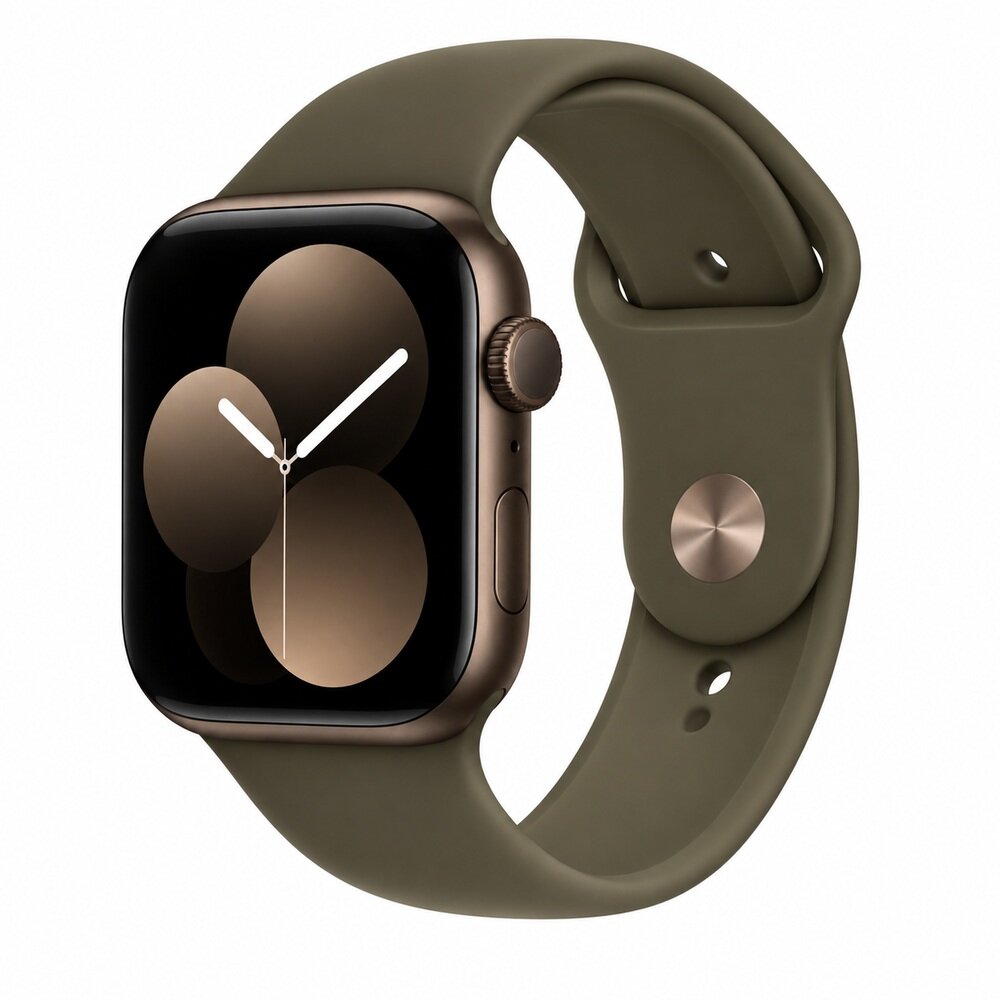 Смарт-часы Apple Watch Series 12 A3581 42мм бронз./оливковый Sport Band р. бр: S/M (MJEF4X/A)