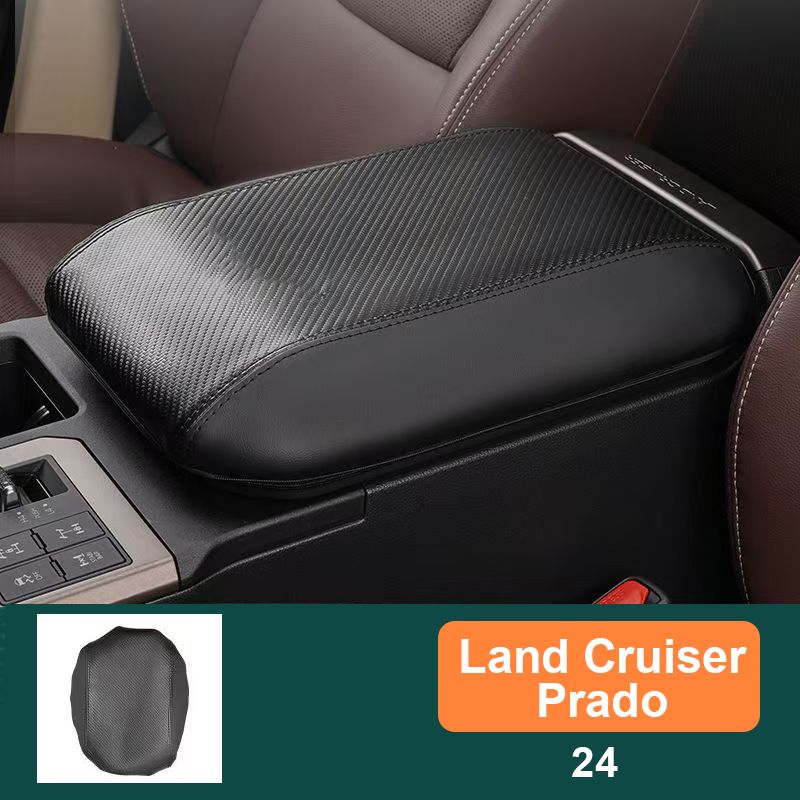 Чехол на подлокотник Toyota Land Cruiser Prado(24), Защитный Коврик Для Подлокотника, prado Защита Аксессуары, Кожаный материал