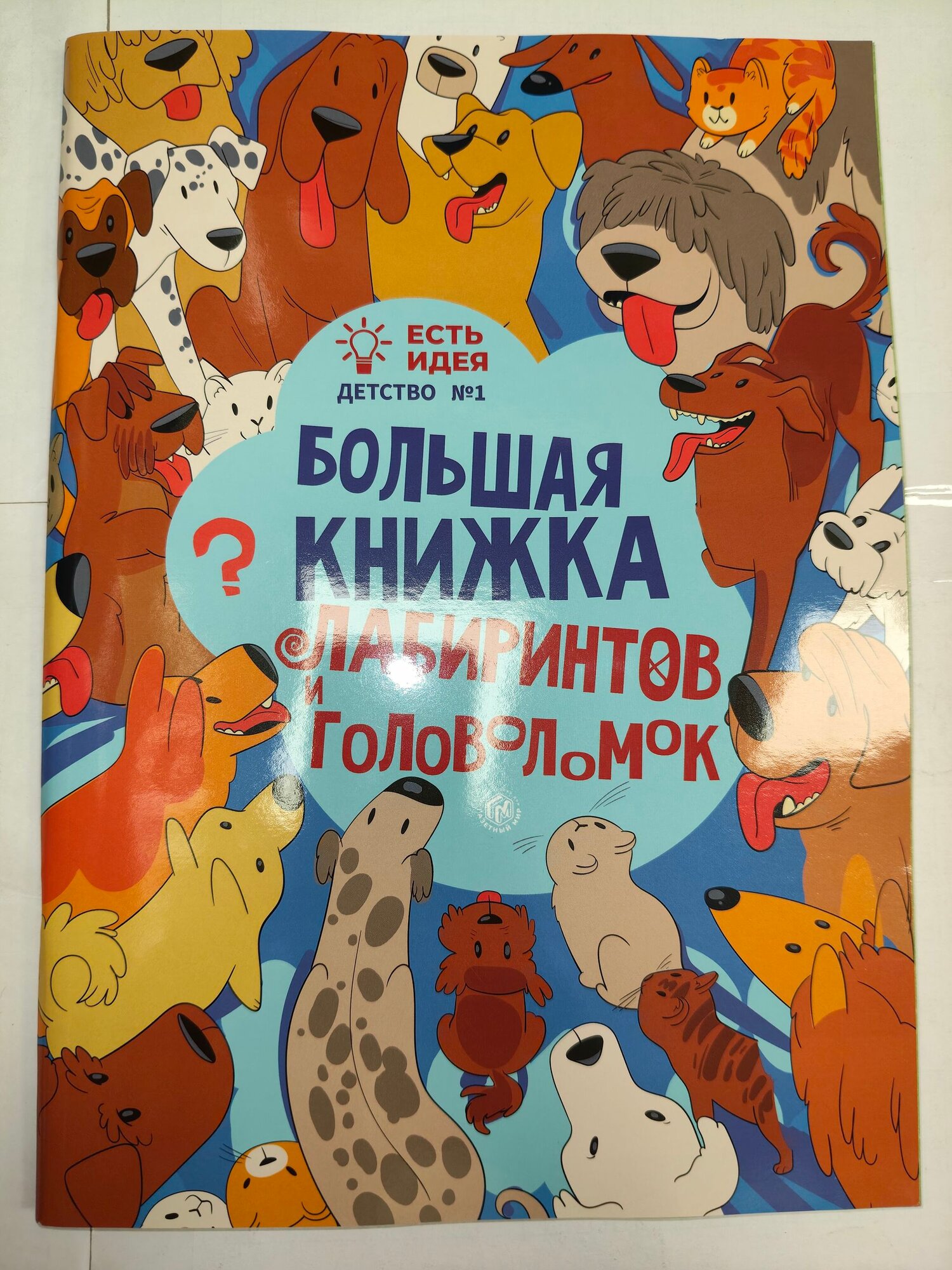 Есть идея Детство 01/26 Большая книга лабиринтов и головоломок