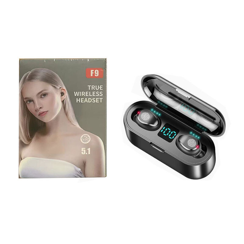 Беспроводные Bluetooth-наушники M10, M90, M25, F9-5 с превосходным качеством звука и цифровым дисплеем.