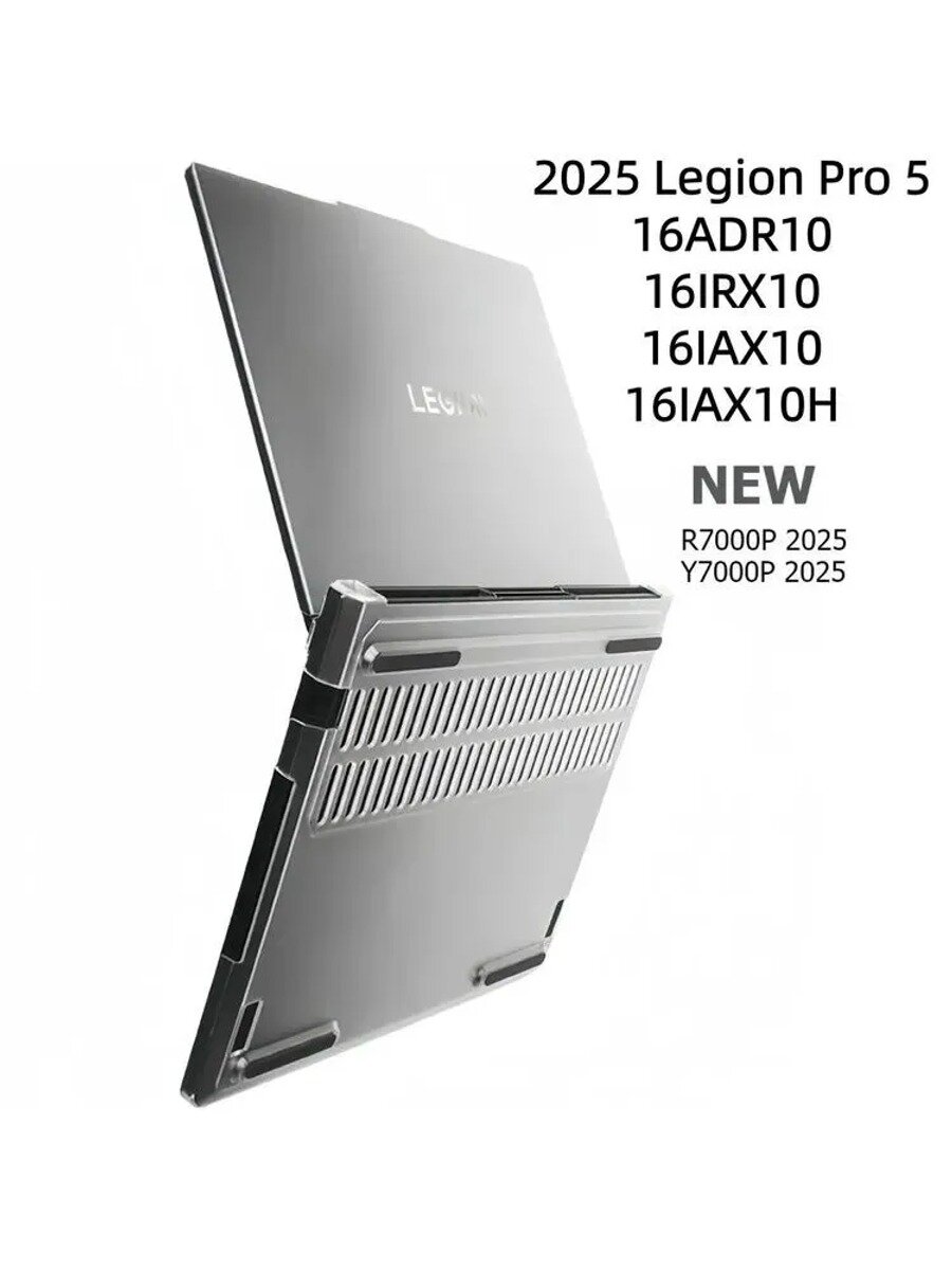Чехол для ноутбука 2025 для Lenovo Legion Pro 5 / R7000P /Y7000P 16" матовый прозрачный защита от царапин