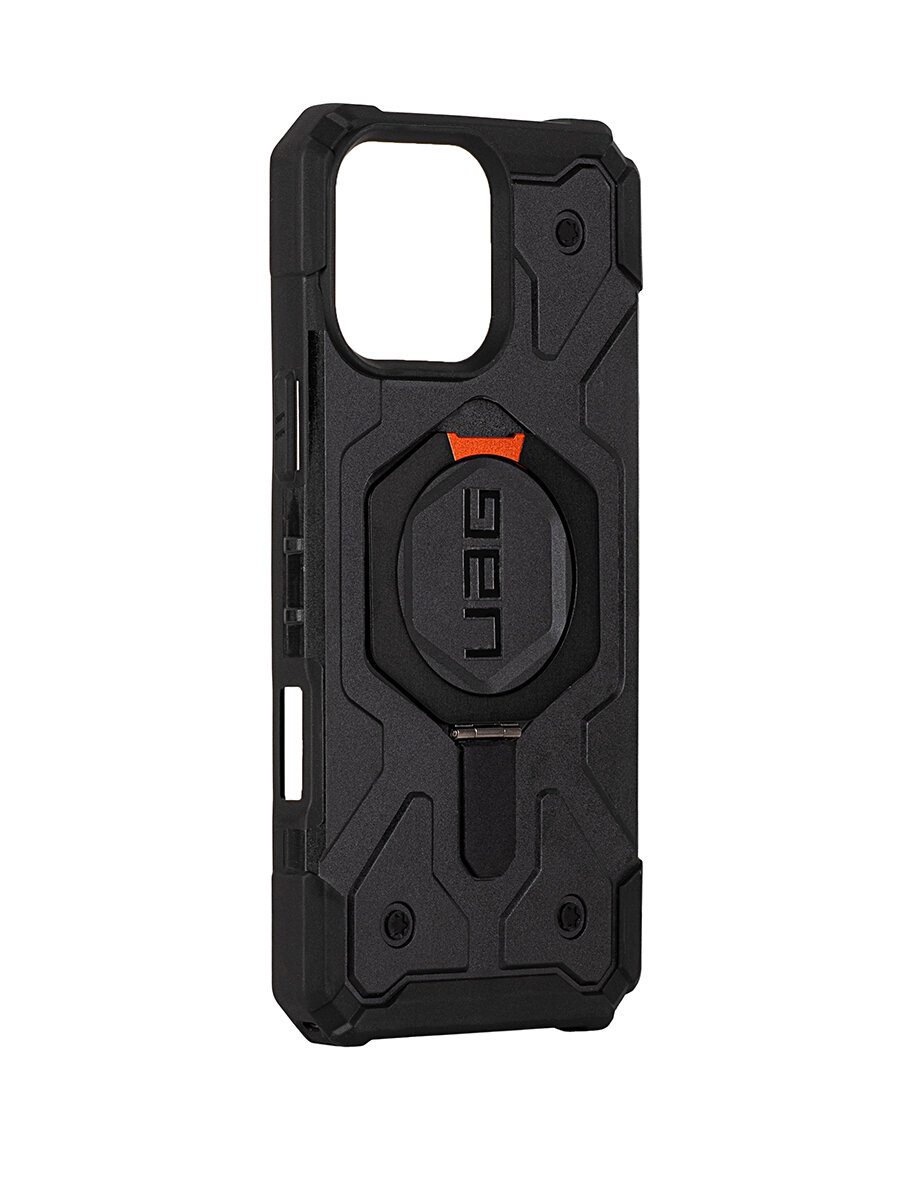 Чехол UAG Pathfinder XTE с MagSafe и кольцом-подставкой для Apple iPhone 16 Pro Max, противоударный, цвет Black