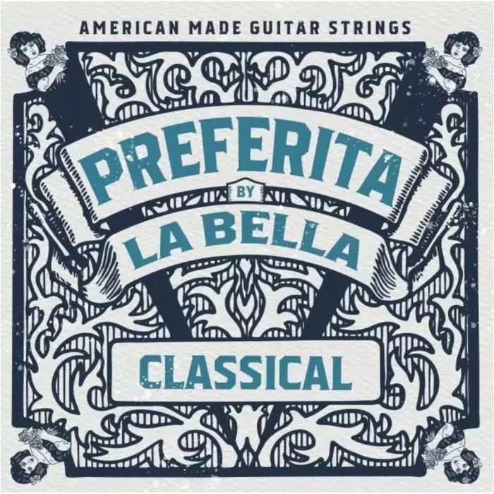 La Bella 1P Комплект струн для 6-струнной классической гитары 28-41