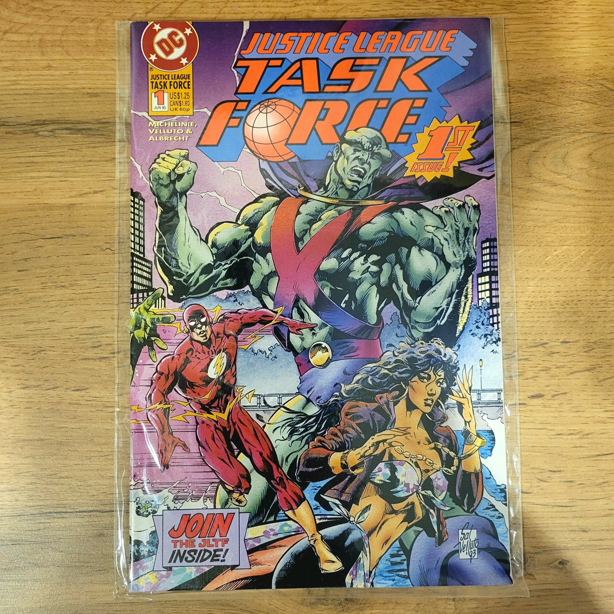 Ретро Комикс Justice League #1. 1993 Год.