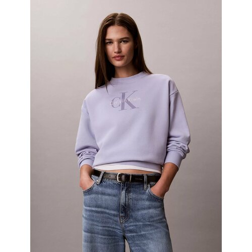 фото Свитшот calvin klein, размер s, , голубой