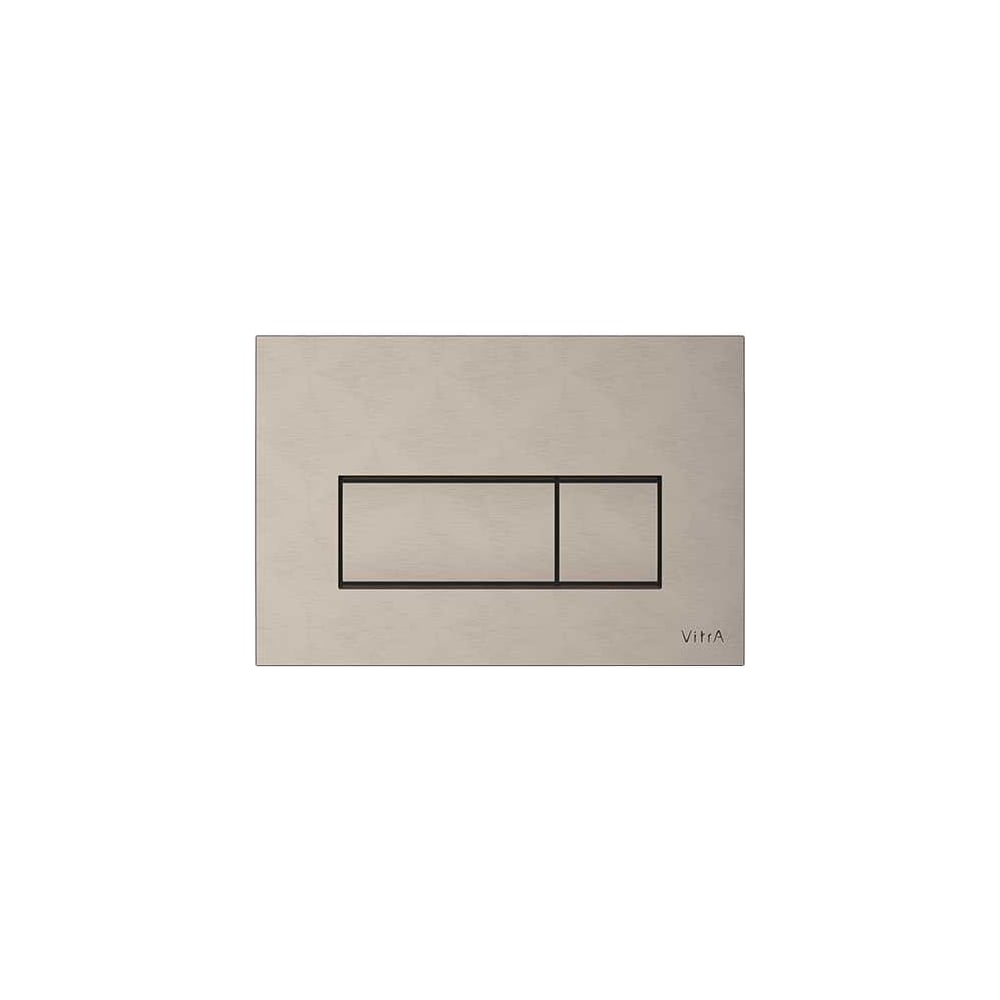 Панель смыва Vitra Root SquAre, никель 740-2395