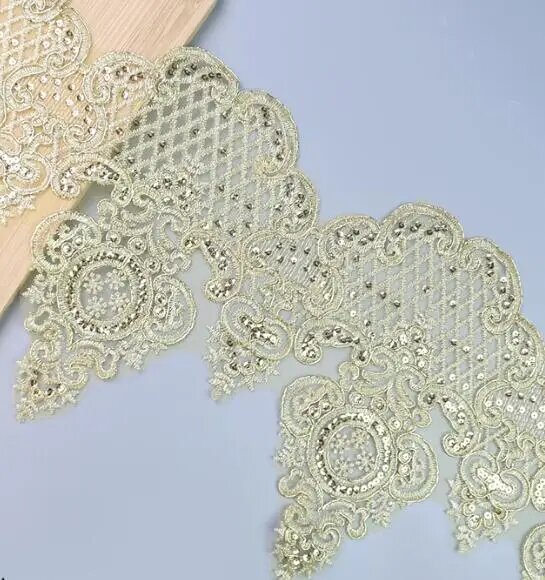Золотое серебряное кружево Renesmee No1 yellow gold