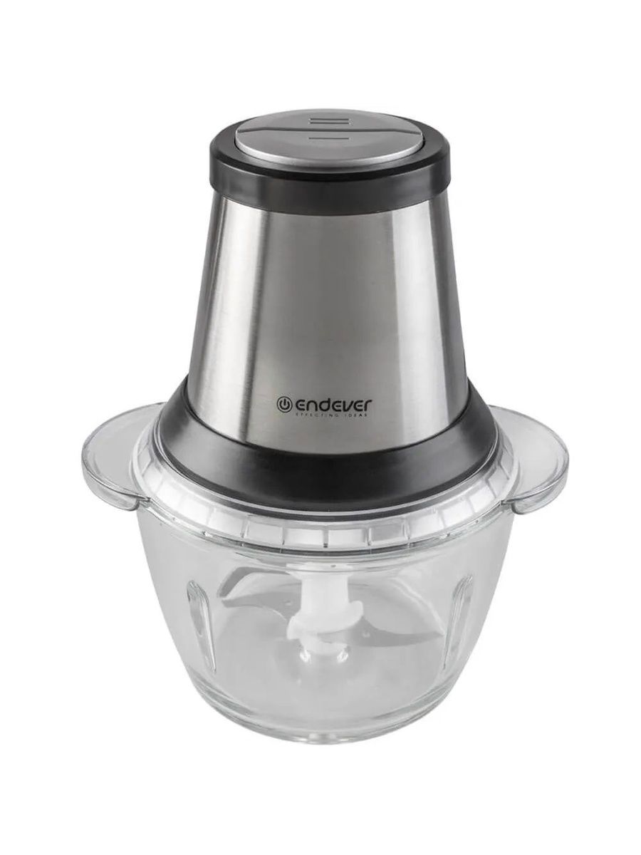 Измельчитель электрический Endever Sigma-130, 1.2л, 700Вт, стальной (90448)