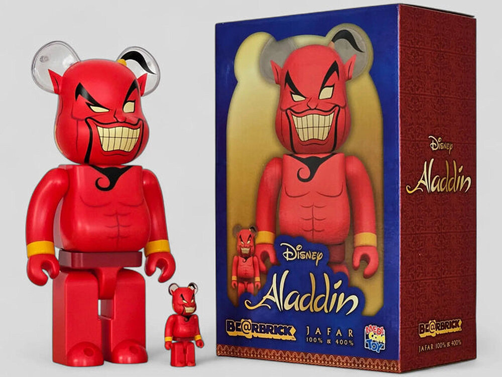 Фигурка Medicom Toy BBRCK400JFR Фигурка 400% + 100% Bearbrick Jafar