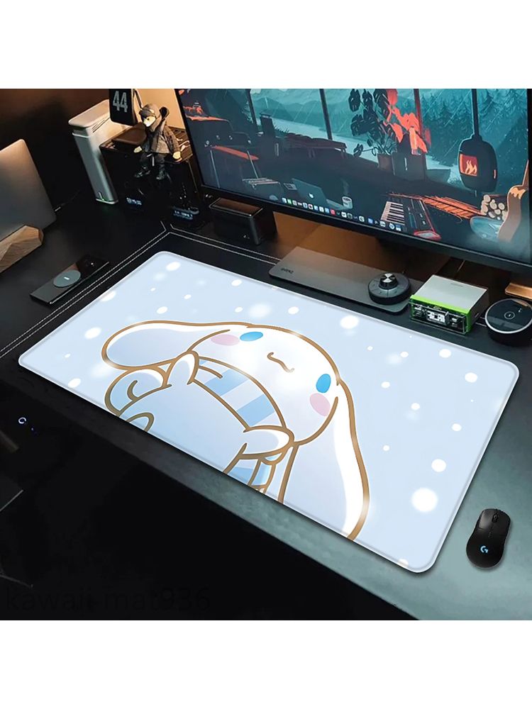 Cinnamoroll Коврик для мышки, XXL, голубой, белый