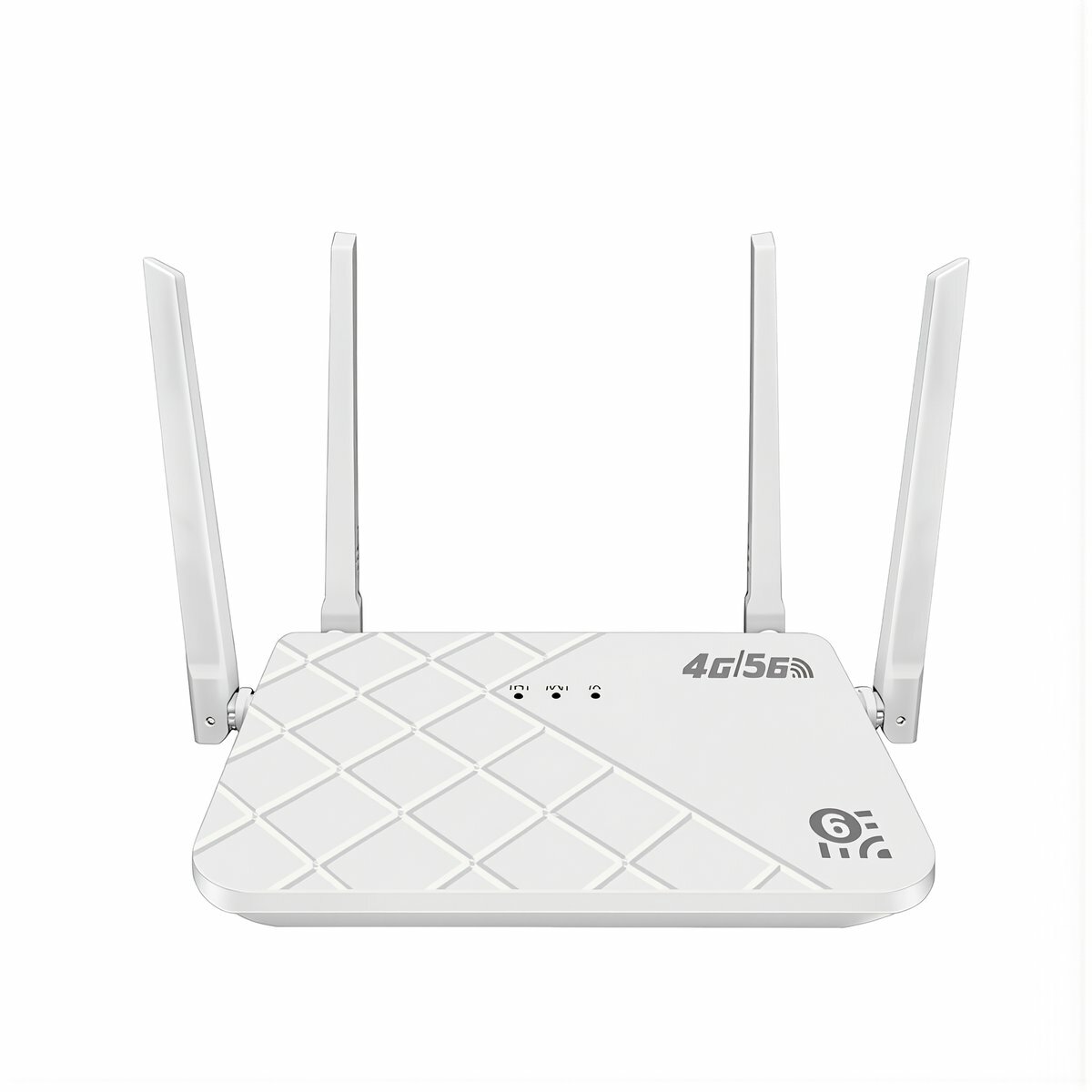 Устройство из прочного пластика маршрутизатор 4G LTE CPF108 Wi-Fi 6 скорость 300 Мбит/с белый евровилка