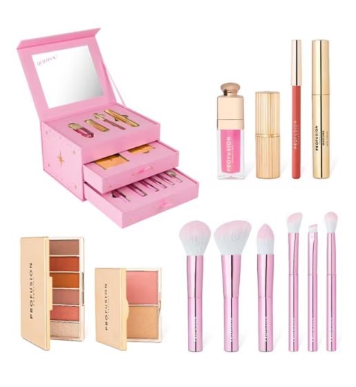 Profusion Набор для макияжа Get The Glam Makeup Set