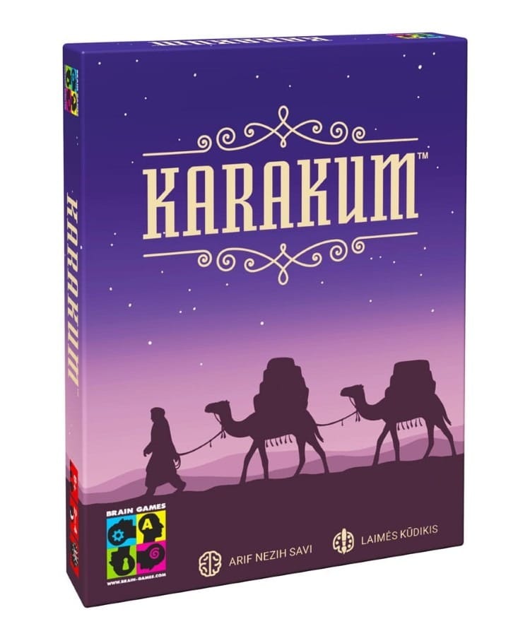 Настольная игра Brain Games Karakum, разноцветный