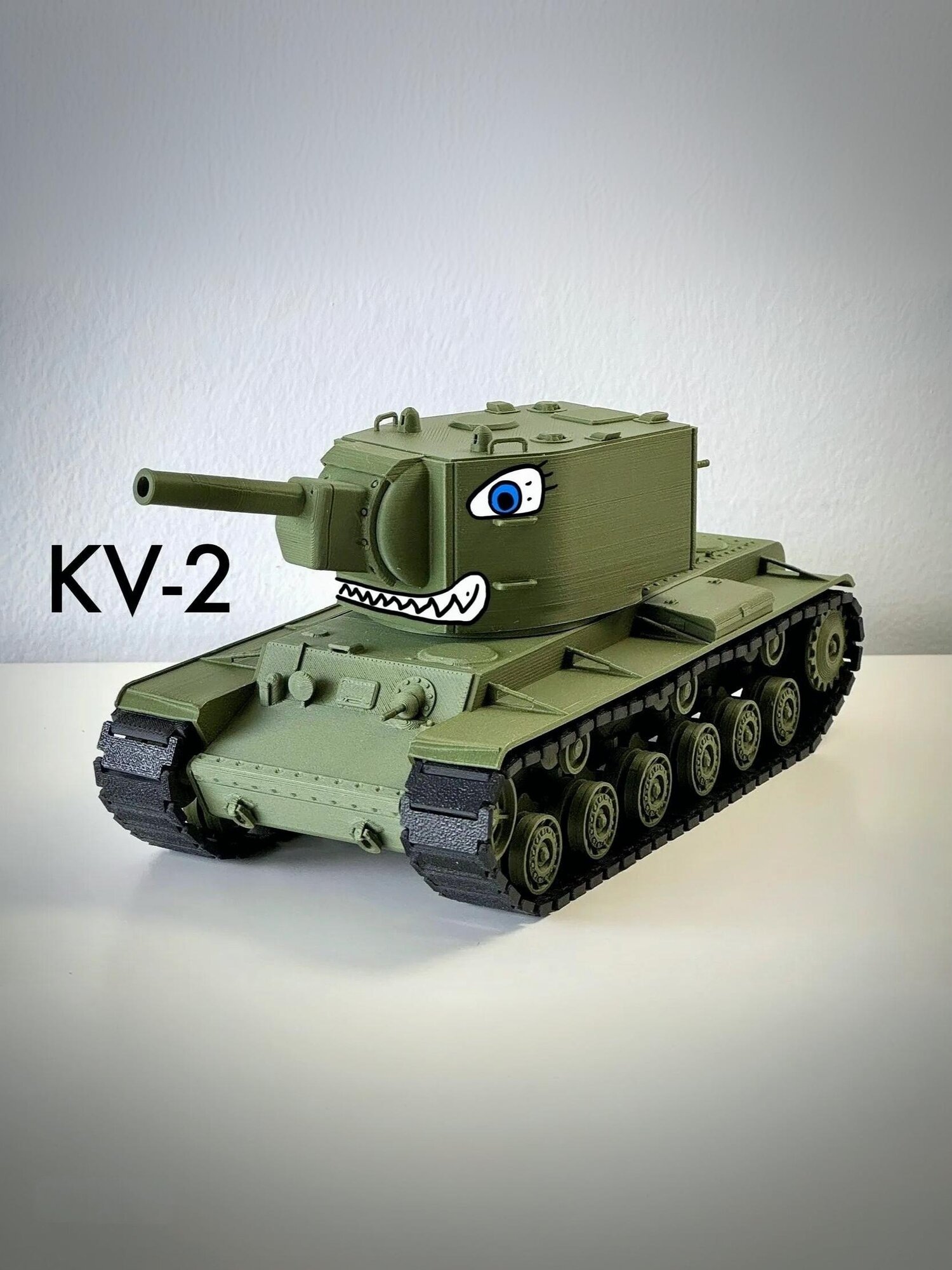 Тяжелый танк КВ-2 Масштаб 1/35