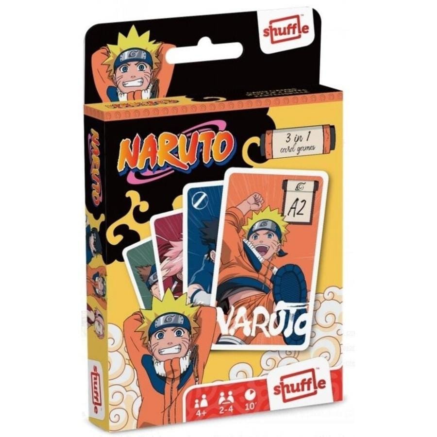 Настольная игра Shuffle Naruto, 4 в 1, 33 карты