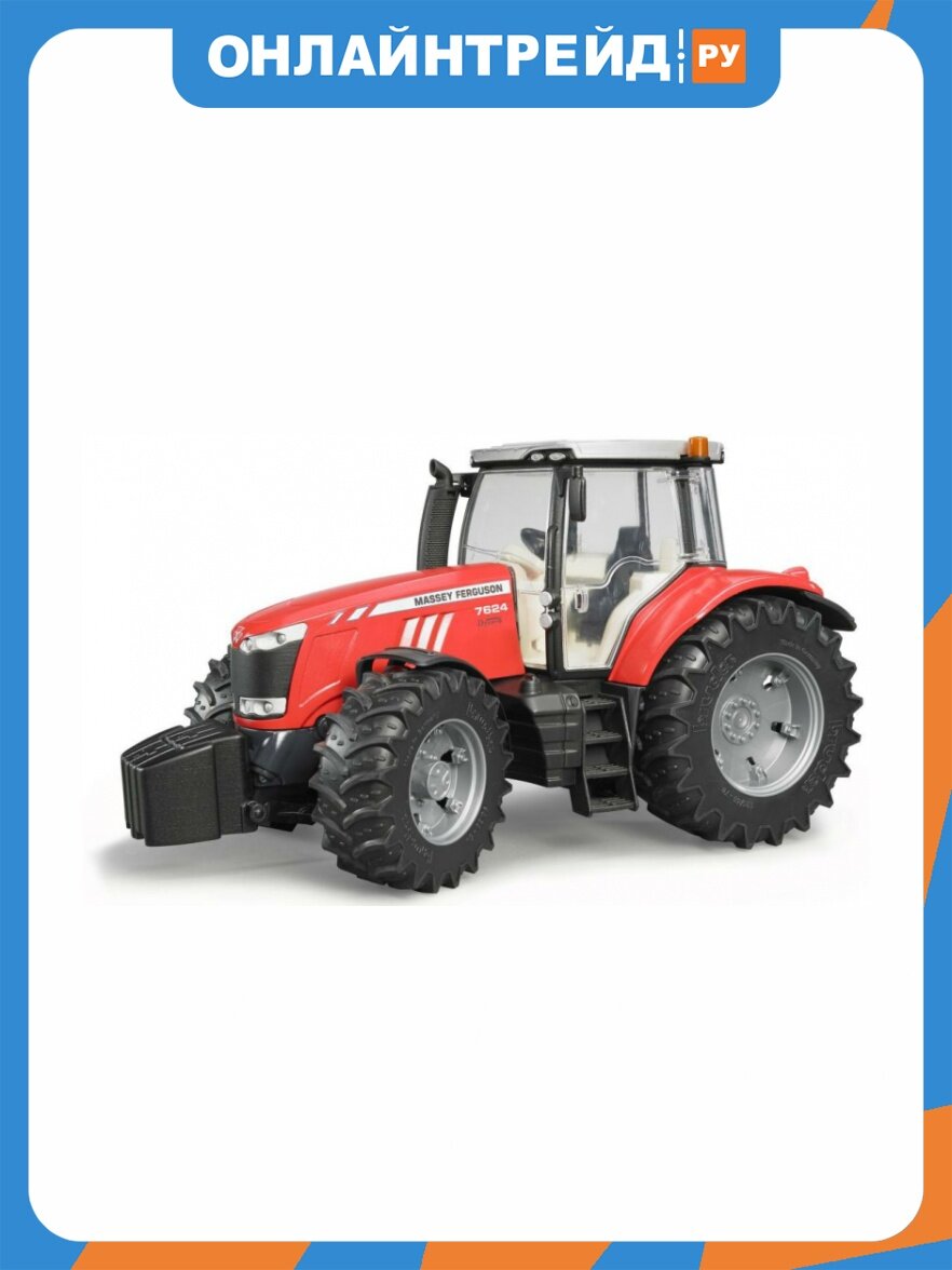 Масштабная модель Bruder 03-046 Трактор Massey Ferguson 7600