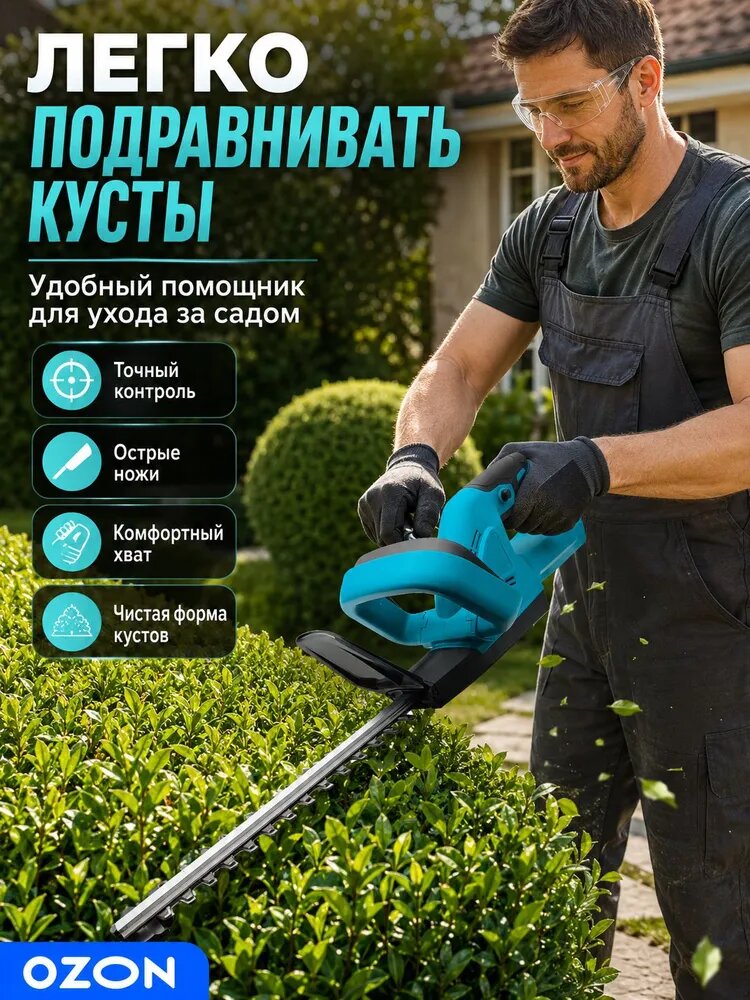 Кусторез 2 л. с. 48 В