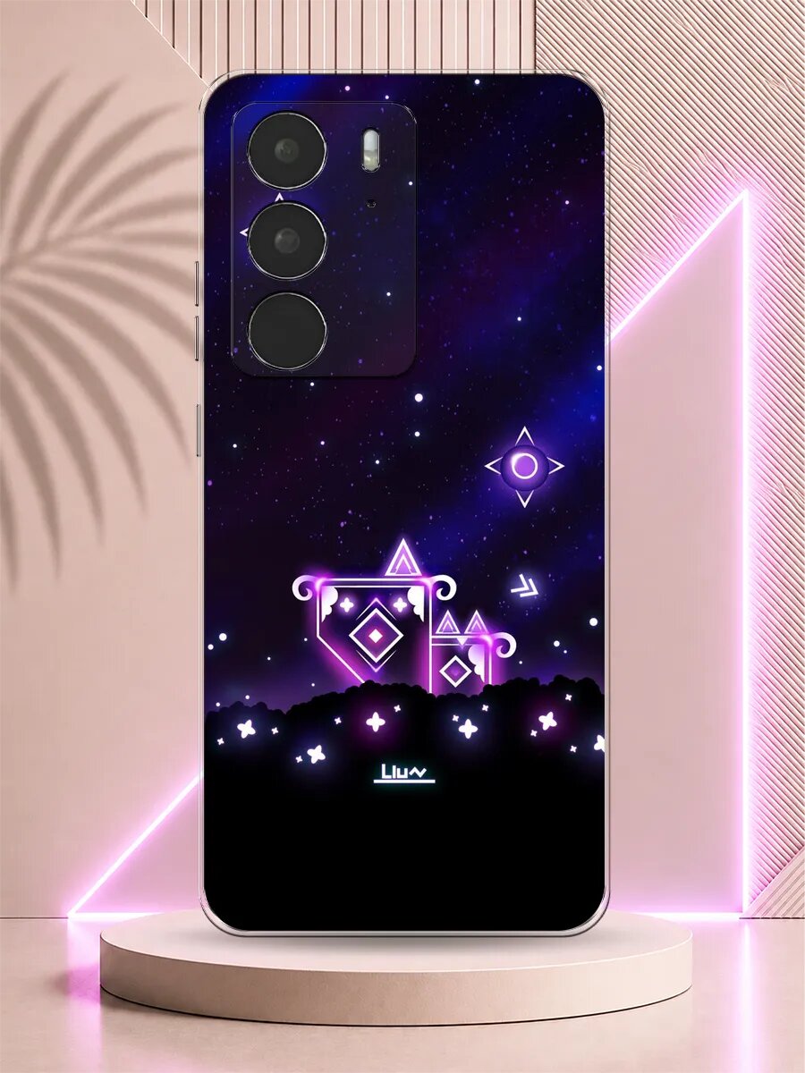 Чехол на Realme C75 Geometry Dash
