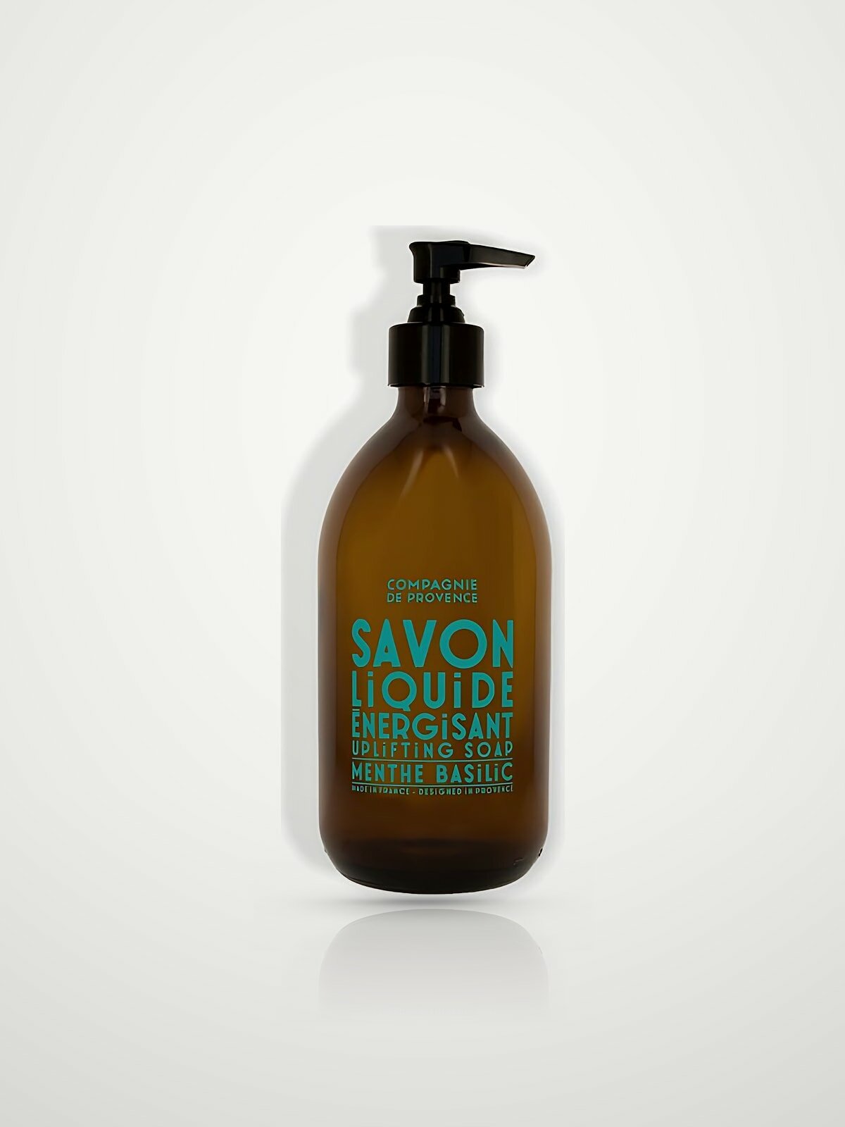COMPAGNIE DE PROVENCE Mint Basil Liquid Marseille Soap 300 мл - энергизирующее жидкое мыло для тела и рук