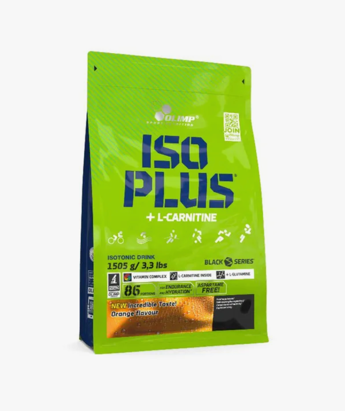 Olimp Iso Plus Powder - Апельсин 1505 г.