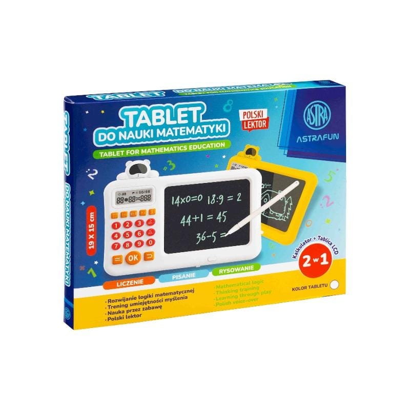 Планшет для изучения математики Astra AstraFun, 19x15 см, 1 шт