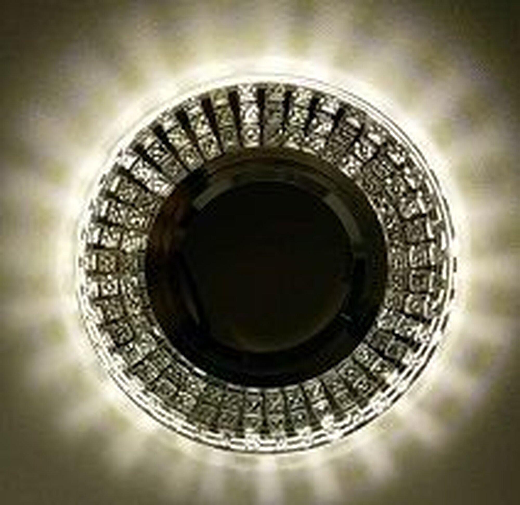 Светильник встраиваемый LBT D0460L-1+LED неповоротный MR16 серебро