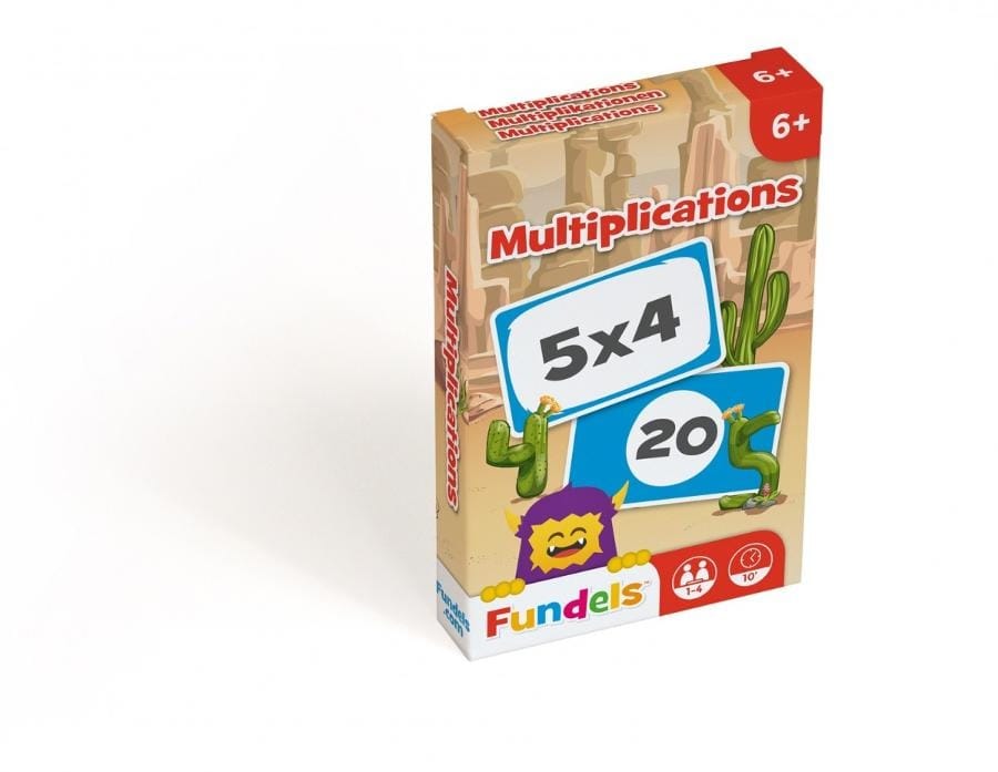 Настольная игра Cartamundi Fundels Таблица умножения 109005004c, разноцветный