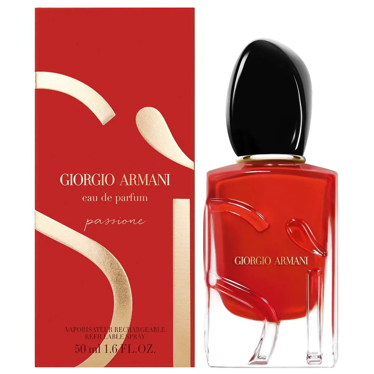 Духи Giorgio Armani Si Passione для женщин 50 мл - Джорджио Армани Си Пассионе, красные