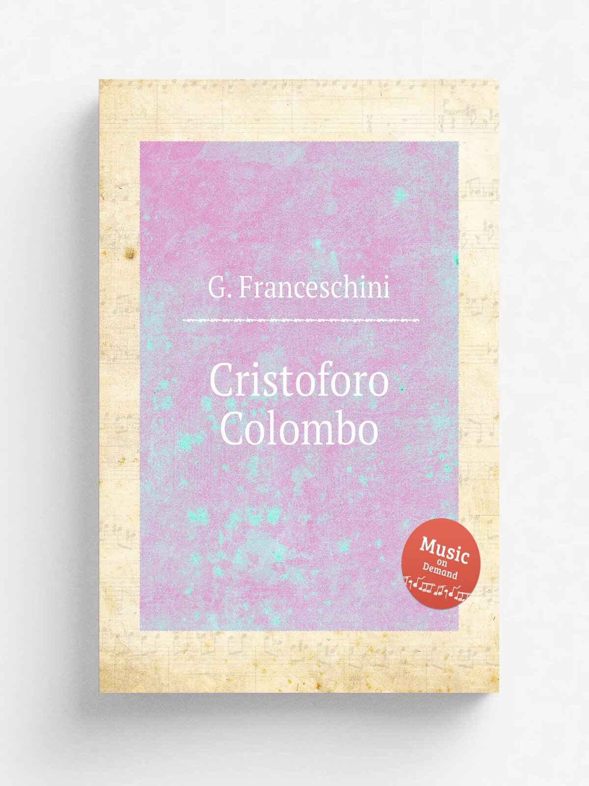 Cristoforo Colombo | G. Franceschini | 1892 | Репринт