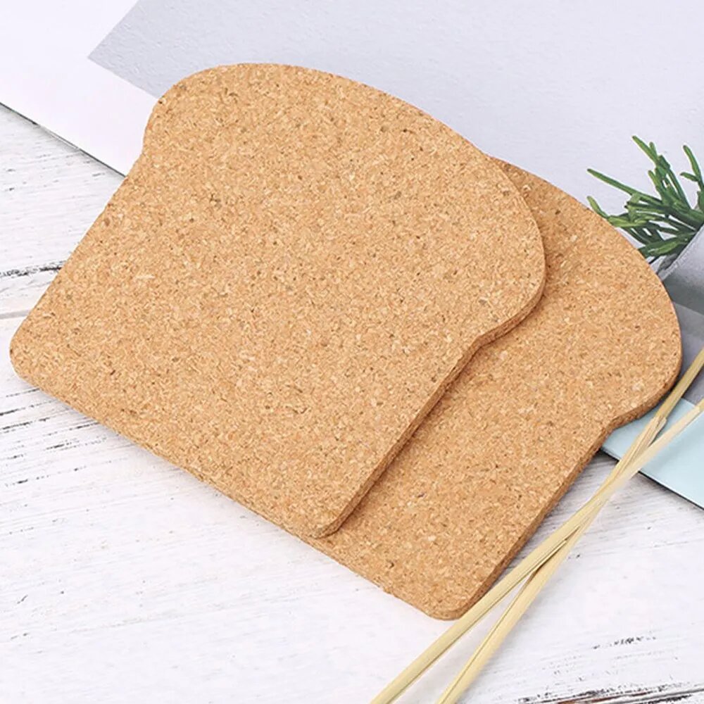 Подставки из Пробки, 10 Штук, Теплостойкие, Для Защиты От Царапин