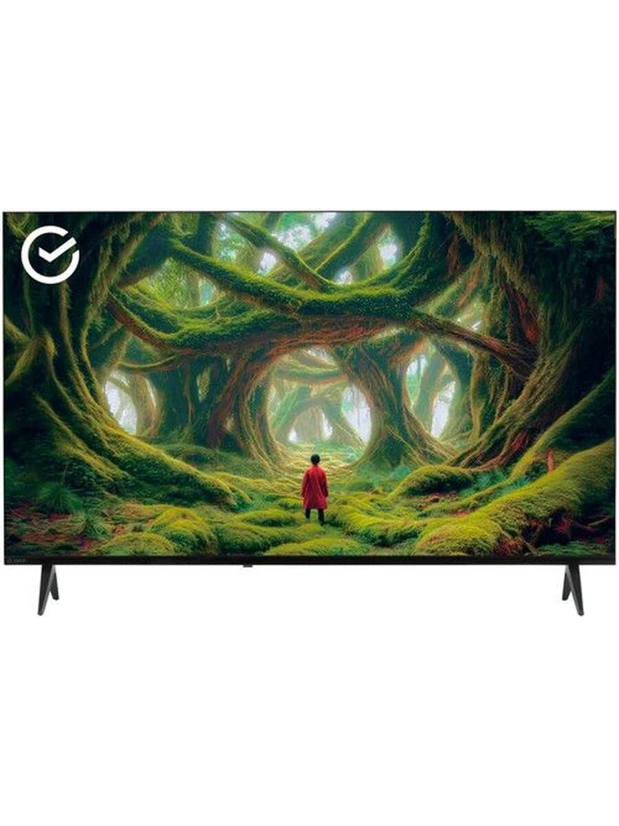 50" (126 см) Телевизор Sber SDX-50U5500DBB черный