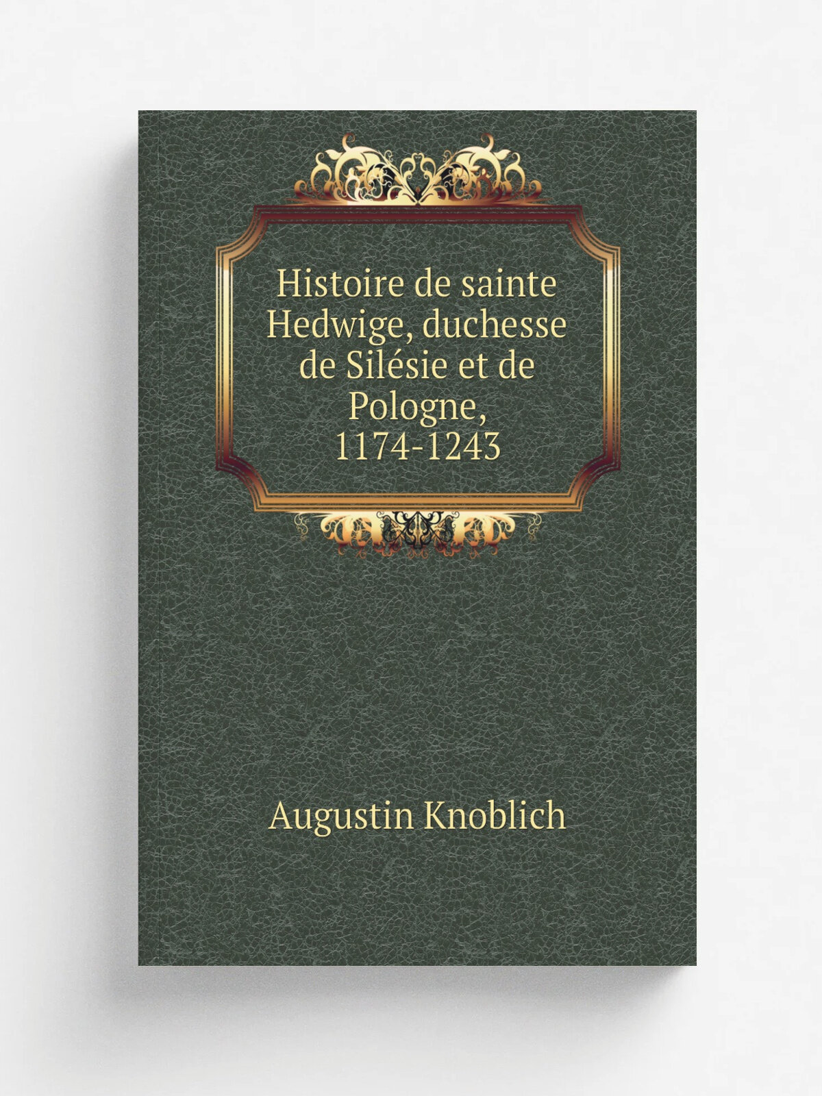Histoire de sainte Hedwige, duchesse de Sil.sie et de Pologne, 1174-1243 | Augustin Knoblich | 1865 | Paris ; Leipzig : H. Casterman | Репринт
