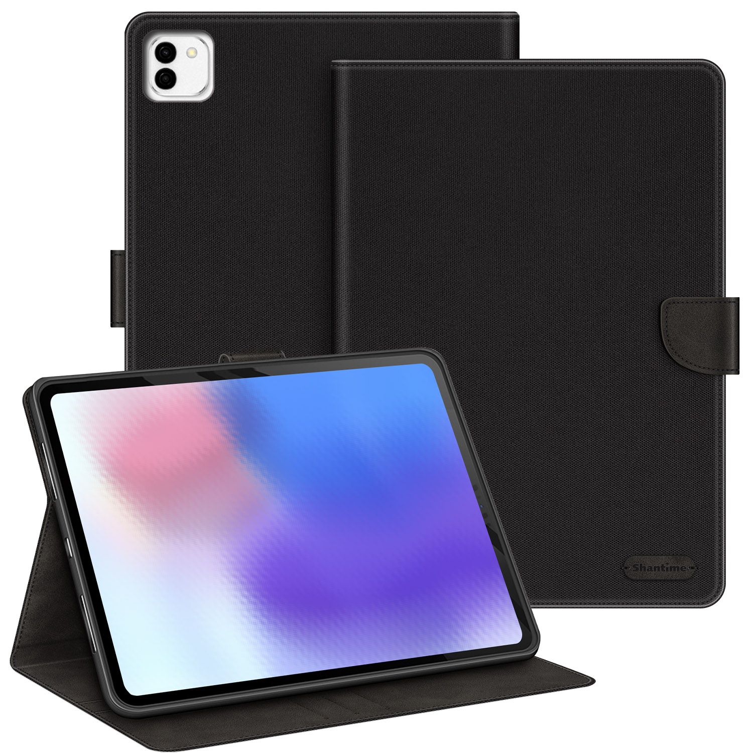 Кожаный чехол Shantime для телефона Huawei Honor MagicPad 3 Pro YLP-W00 13.3 2025, защитный чехол с внутренней силиконовой оболочкой из ТПУ и встроенной подставкой.