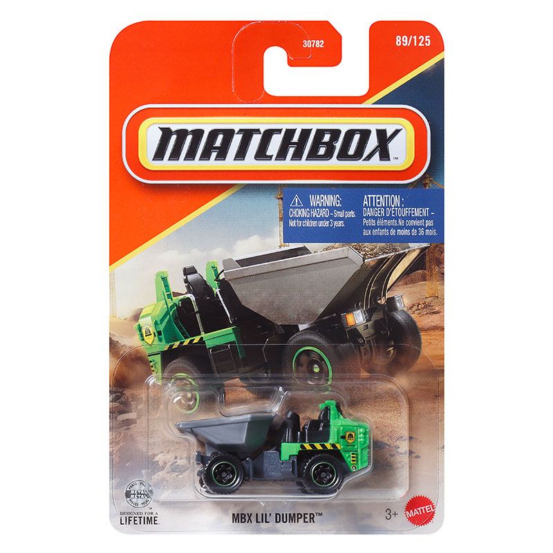 Машинка Matchbox Toys 1:64 Scale Die-Cast Basic Car 30782 MBX Lil' Dumper