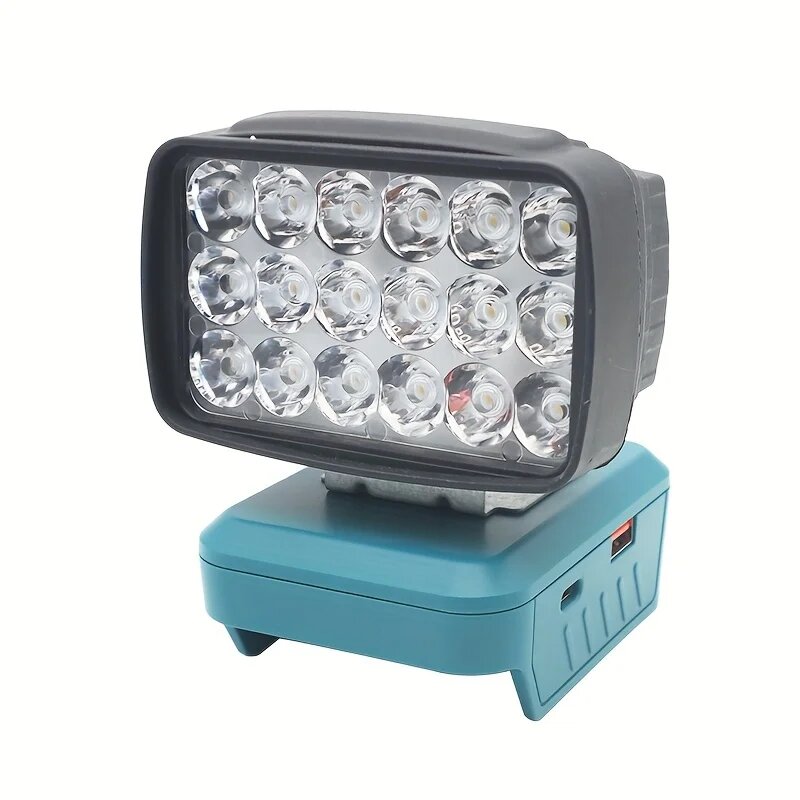 Портативный светодиодный фонарь Makita 18В USB и Type C 2000 Лм