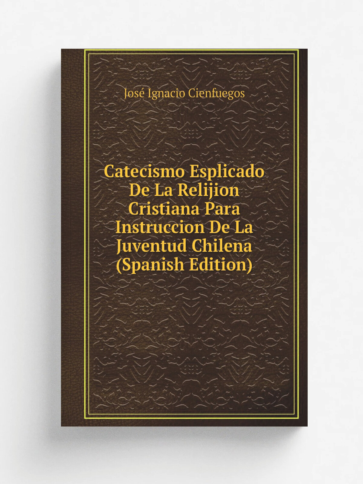 Catecismo Esplicado De La Relijion Cristiana Para Instruccion De La Juventud Chilena (Spanish Edition) | Jos. Ignacio Cienfuegos | Репринт