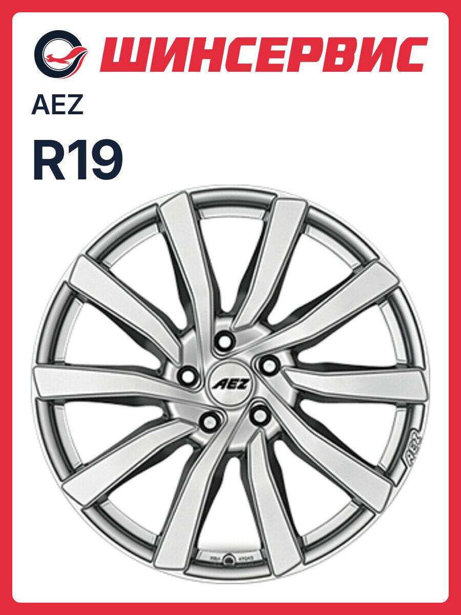 Литой колесный диск AEZ Reef si SUV R19x9J 5x120 ET25 ЦО74.1 для автомобиля