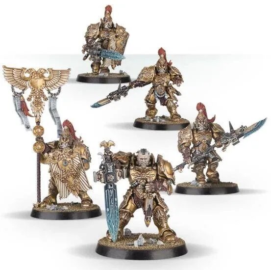 Смола Миниатюра Warhammer 40000 Legio Custodes Custodian Guard / миниатюр для настольной игры Упражнения для раскрашивания