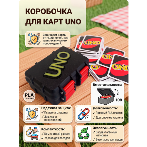 Коробочка для карт УНО / чехол для карт UNO