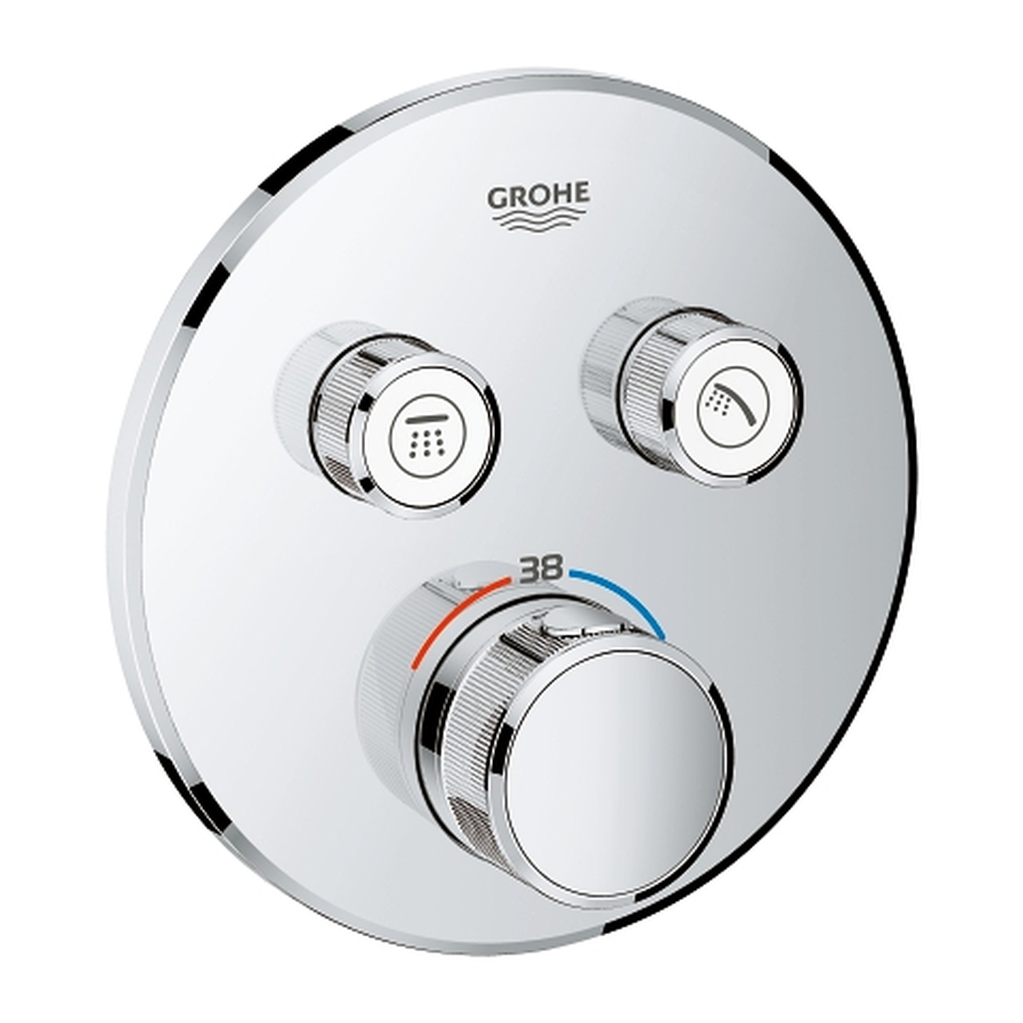 Термостат для ванны и душа (внешняя часть) Grohe Grohtherm SmartControl (29119000)