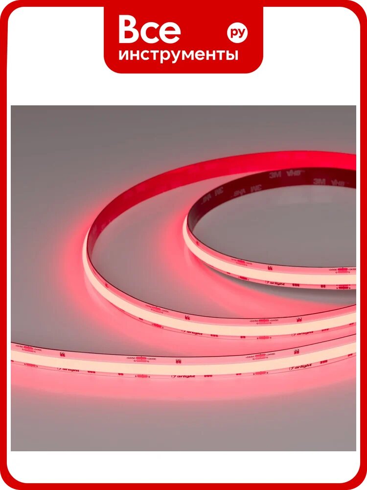 Светодиодная лента Arlight COB-X1134-12mm 24V RGB 5м 060356