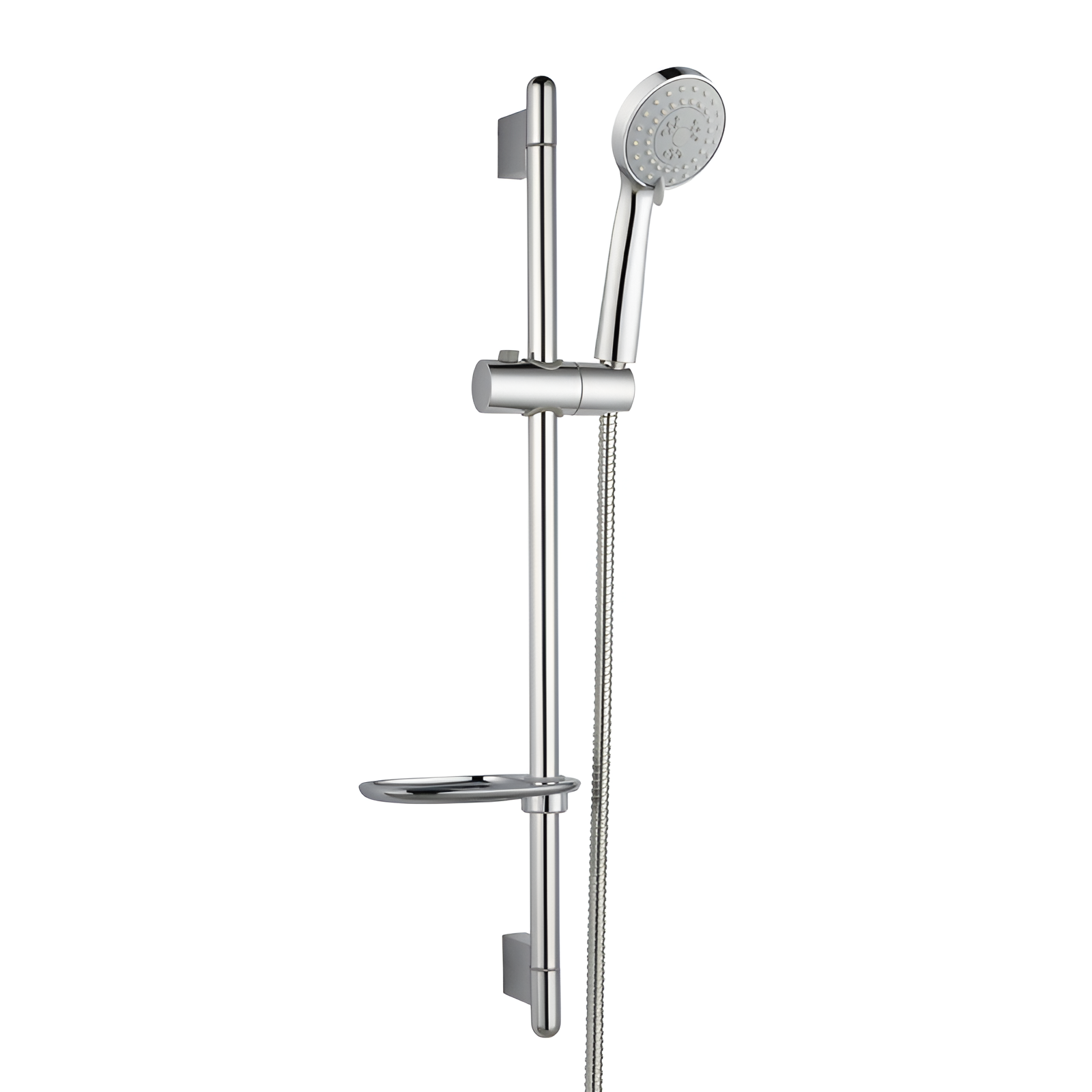 Душевой гарнитур Bravat Eco D152CP-1A-RUS, хром, 3 режима, шланг 1.5 м, 750 мм