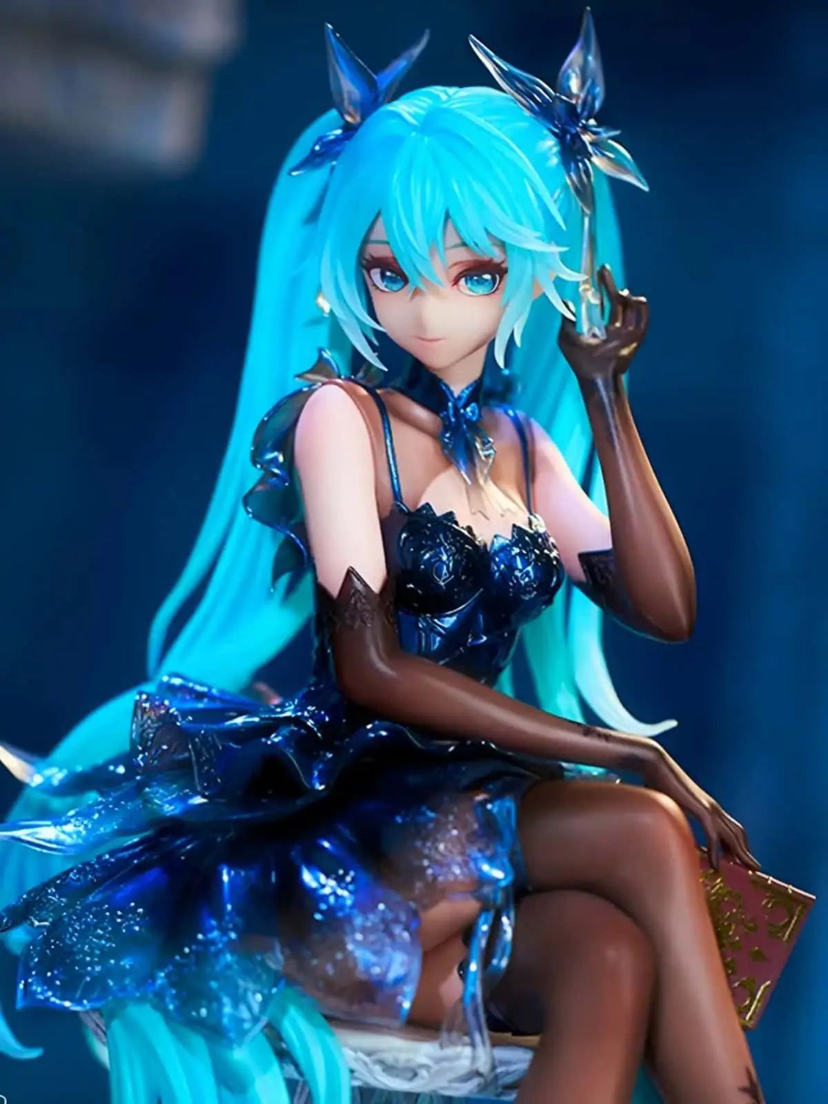 Фигурка Вокалоид Хатсуне Мику (Hatsune) из полипропилена, коллекционная модель аниме персонажа для фанатов и декора