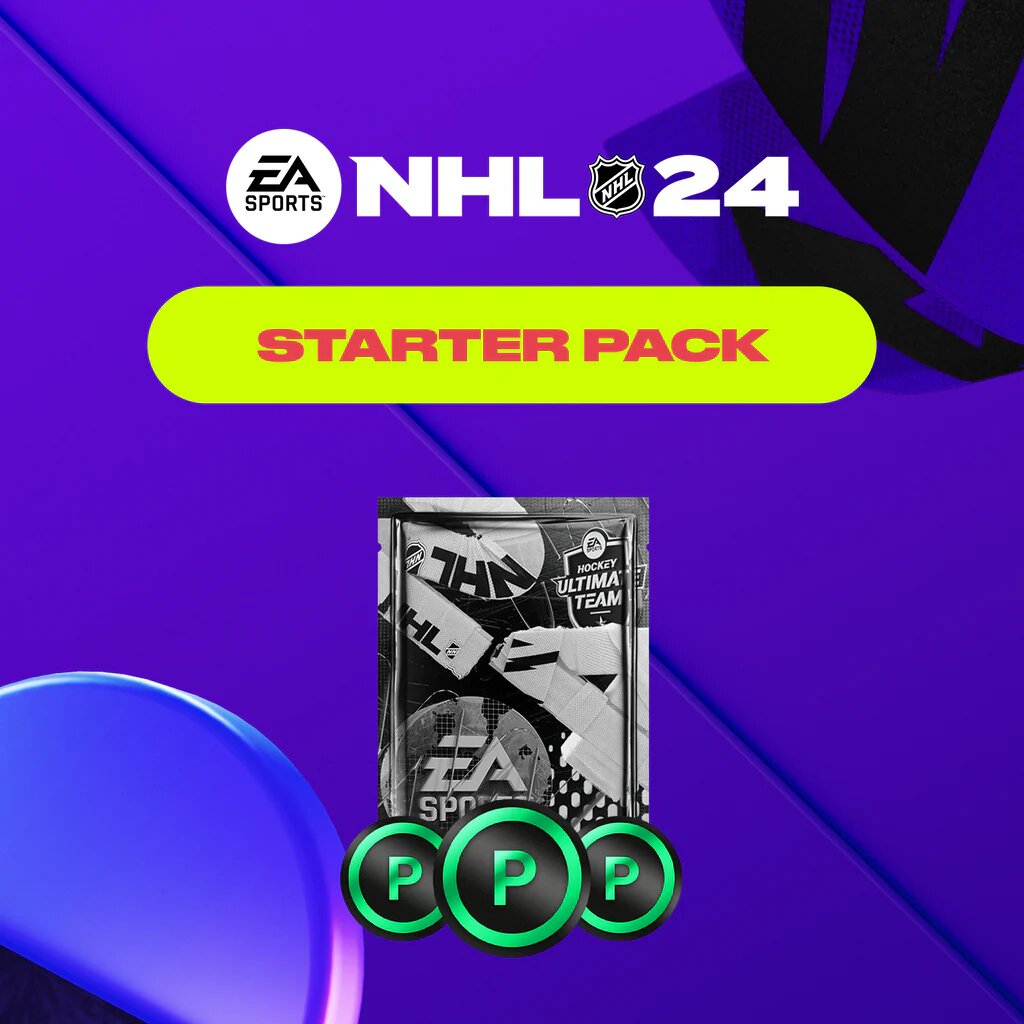 Дополнение NHL 24: Starter Pack (Add-On), цифровое издание PlayStation 4, регион Индонезия / код пополнения баланса