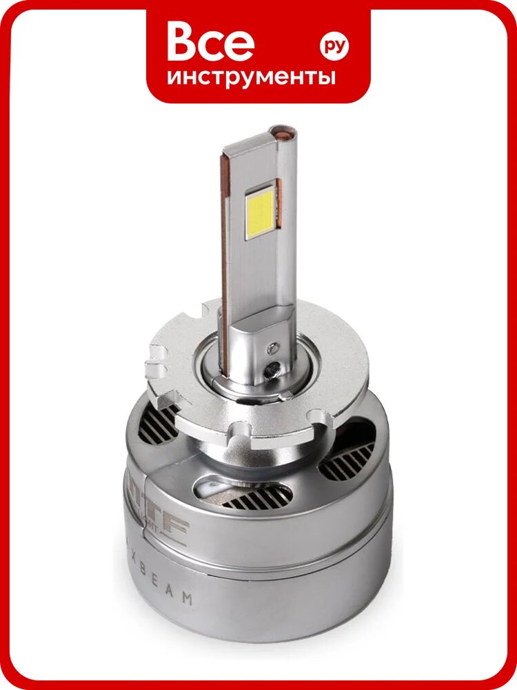 Светодиодные лампы MTF Light серия MaxBeam, D4S, 42V, 35W, 4500lm, 6000K, кулер, комплект MBD4S6