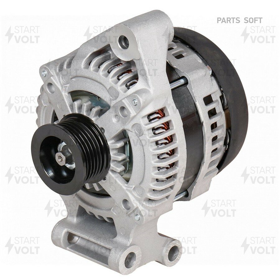 Генератор для а/м Ford Focus II 05-/Volvo S40 II 04- 1.4i/1.6i 120A LG1070 от официального дистрибьютора, STARTVOLT, артикул LG1070