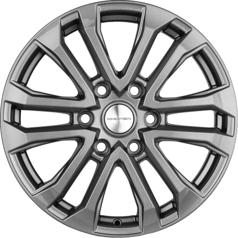 Диск колёсный литой Khomen Wheels KHW1805 18 дюймов 7.5J 6×139.7 вылет 42 dia 100.1 серый