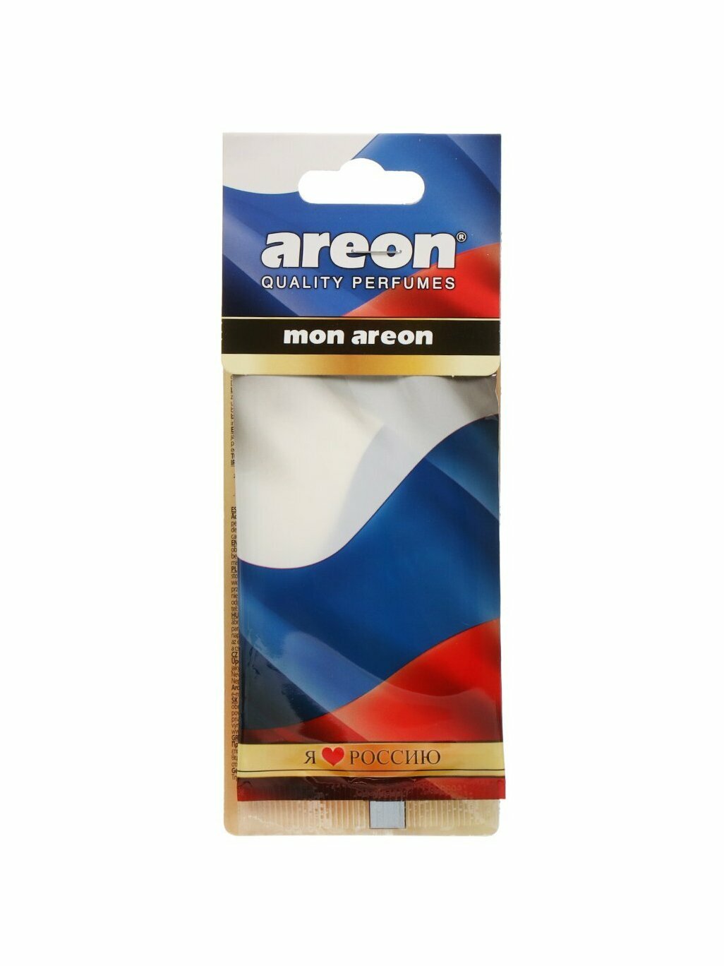 Ароматизатор в машину Areon Mon Areon «Флаг РФ Летняя мечта», сухой подвесной, 704-043-346