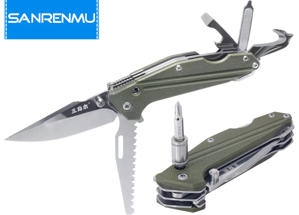 Складной нож SanRenMu 7116SUE-GP-T7
